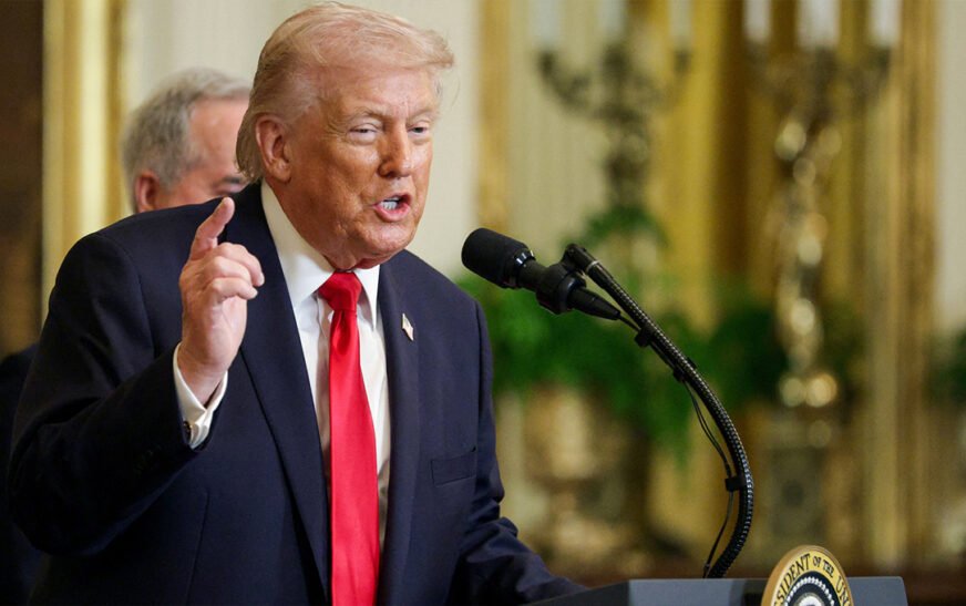 US President Donald Trump has made a shocking statement, claiming that Iran's leadership has been destroyed.