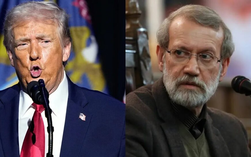 Following the death of Ali Larijani, US President Trump made a statement asserting that the US was “ahead of schedule” with its actions.