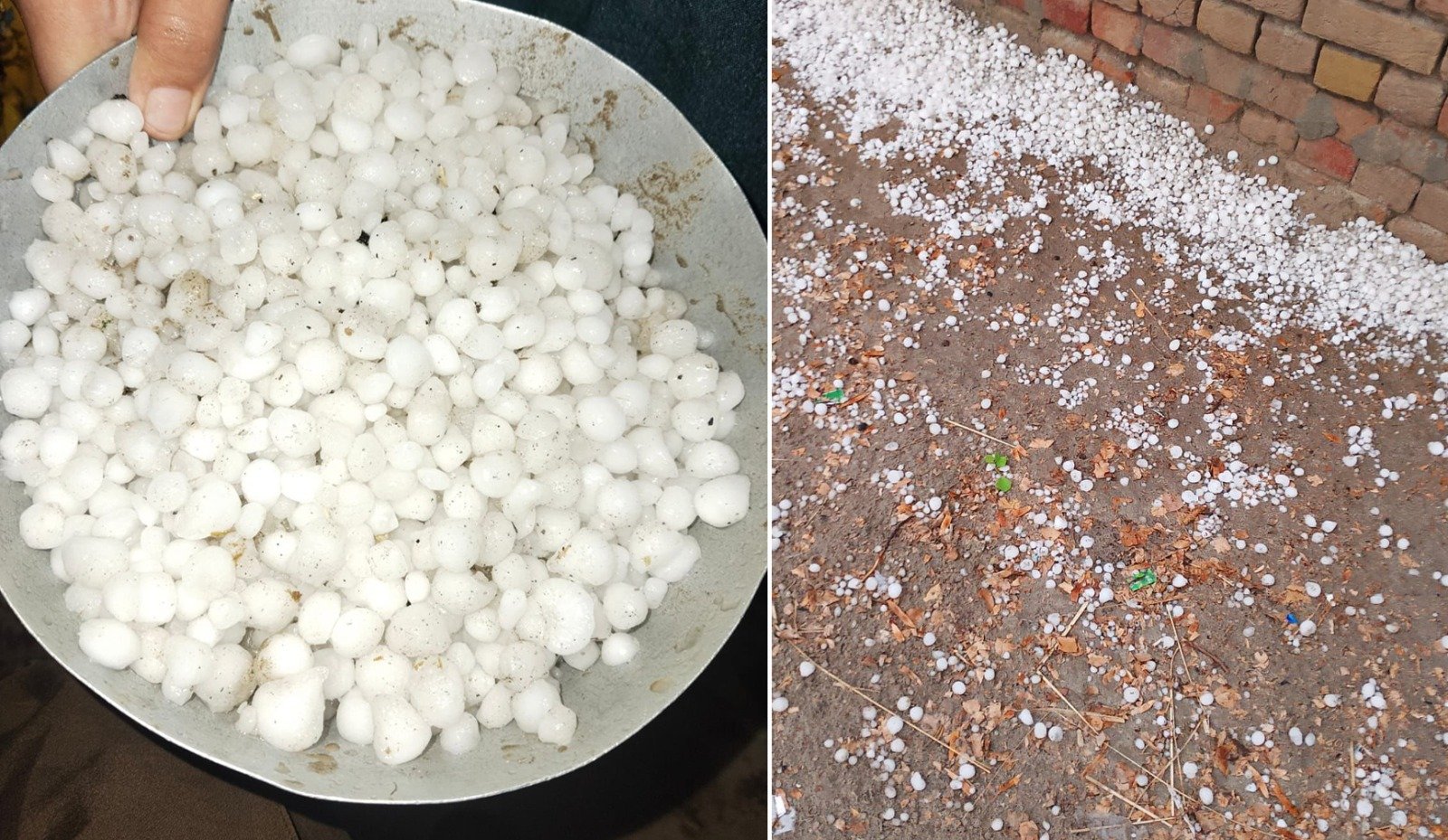Heavy hailstorm, torrential rain hit parts of Khyber Pakhtunkhwa