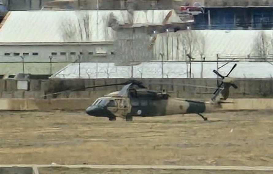 Fear of Pakistani strikes: Afghan Taliban hide their helicopters