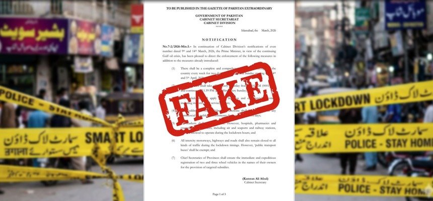 Govt dismisses lockdown rumours, declares viral notification fake