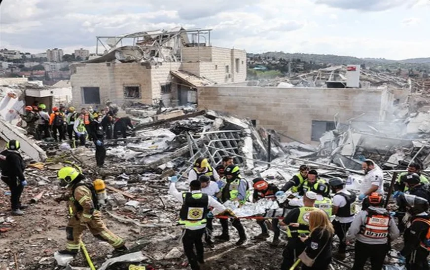 missile strikes in Israel