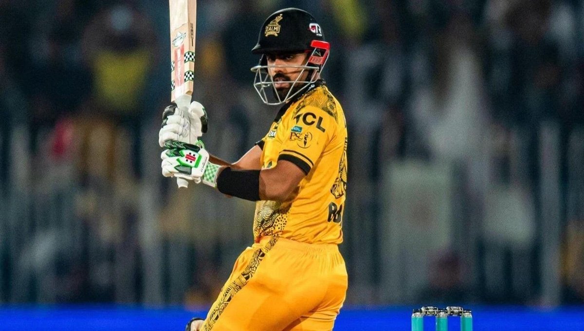 Babar Azam continues to shine, sets new PSL record