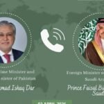 Ishaq Dar contacts Saudi FM Faisal bin Farhan