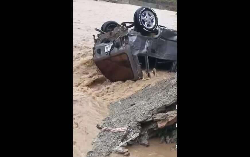 As many as three persons of a family including father and son of Neki Khel, sub tribe of Zakha Khel were died when a Peshawar bound vehicle.