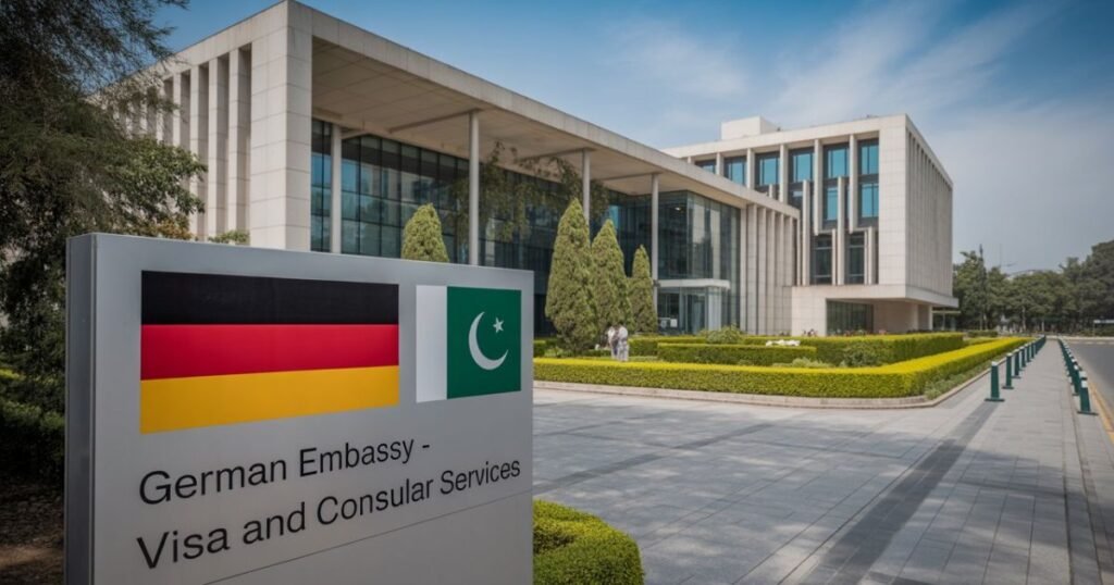 German Embassy Islamabad announces temporary closure of visa sections