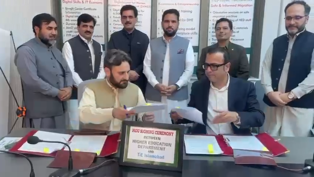 KP HED signs MoUs with five organisations to boost skills-based education, youth jobs