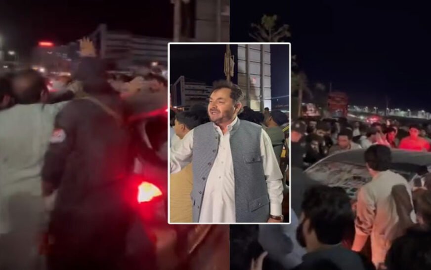 Tensions in Peshawar flared during a protest near the Ring Road Toll Plaza when demonstrators and police clashed, leading to violent confrontations and chaos in the area.