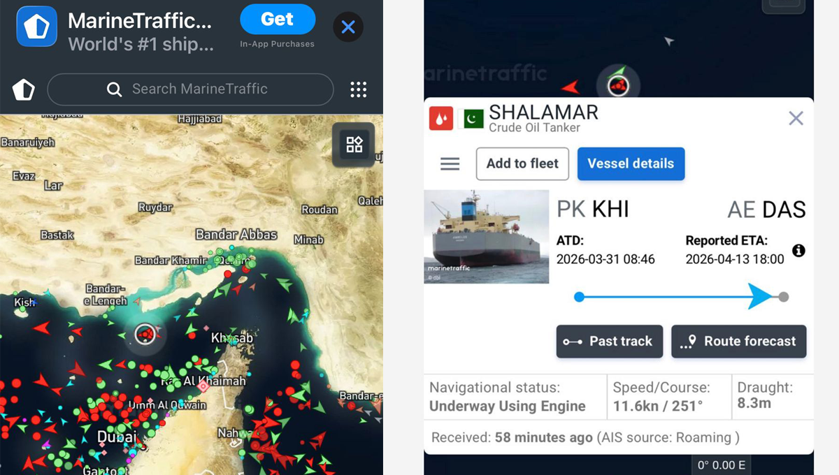 Al Jazeera reporting exposed as false; ships Khairpur, Shalamar cross Hormuz