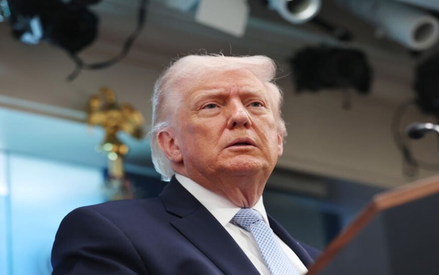 US President Donald Trump has said that the talks currently underway between the US and Iran are taking place without any external pressures at all.