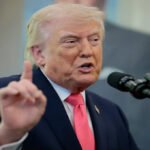 Donald Trump has said that the Strait of Hormuz will automatically reopen once the US military exits the region.