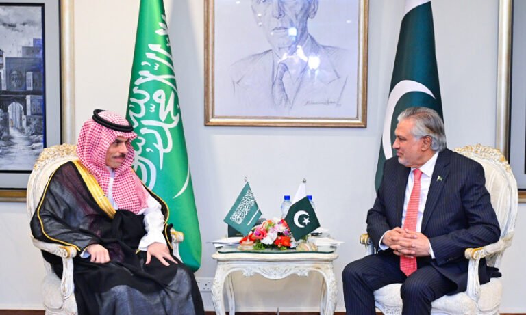 Pakistan and Saudi Arabia’s foreign ministers hold telephone conversation