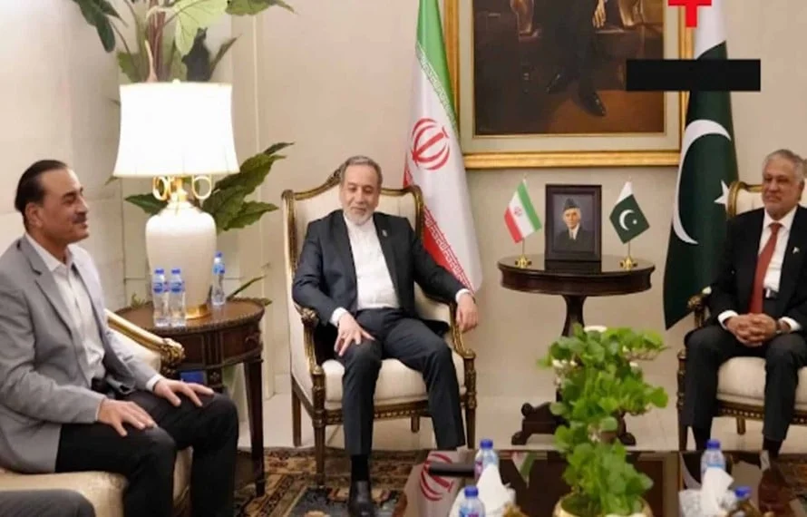 Iranian FM meets DPM Ishaq Dar, Field Marshal Asim Munir