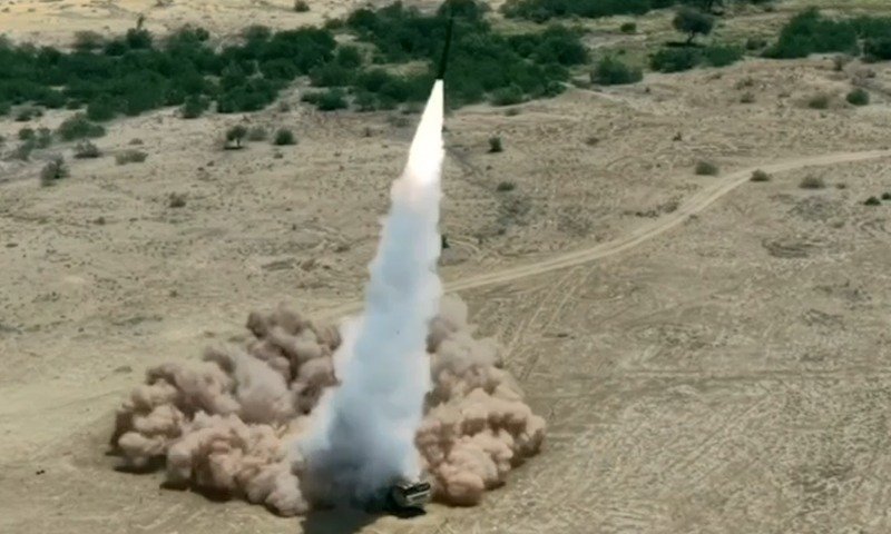 Pakistan Army conducts training launch of indigenous Fatah-II missile system