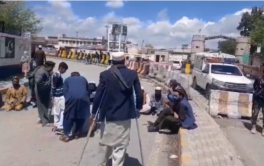 disable persons protest