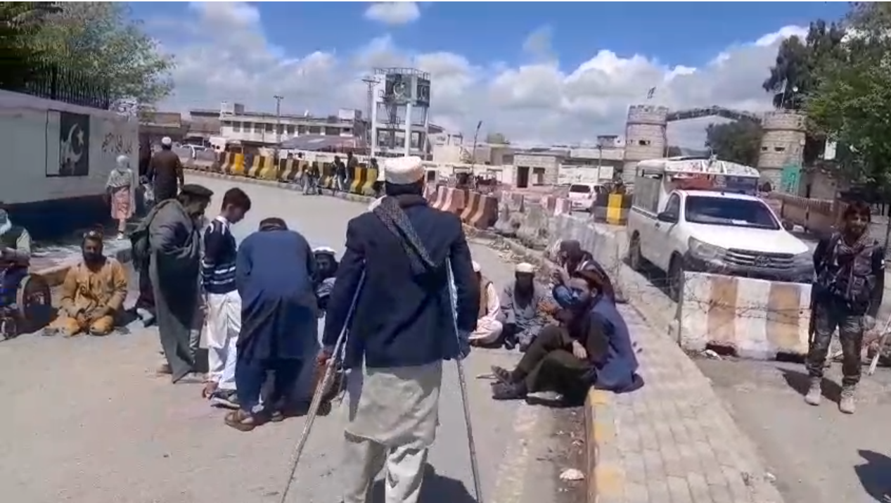 Why are disabled persons protesting in North Waziristan