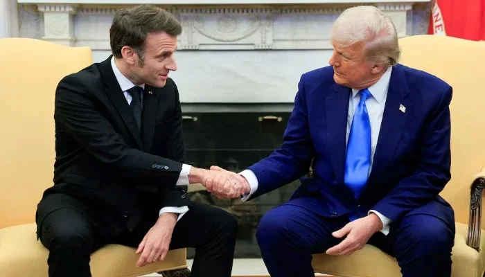 French President’s wife treats Macron badly: Donald Trump  