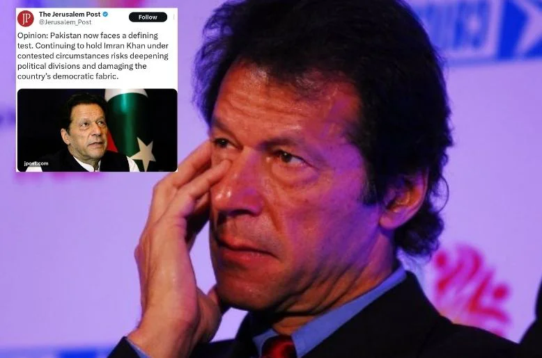 New disclosures regarding Israeli media’s support for Imran Khan