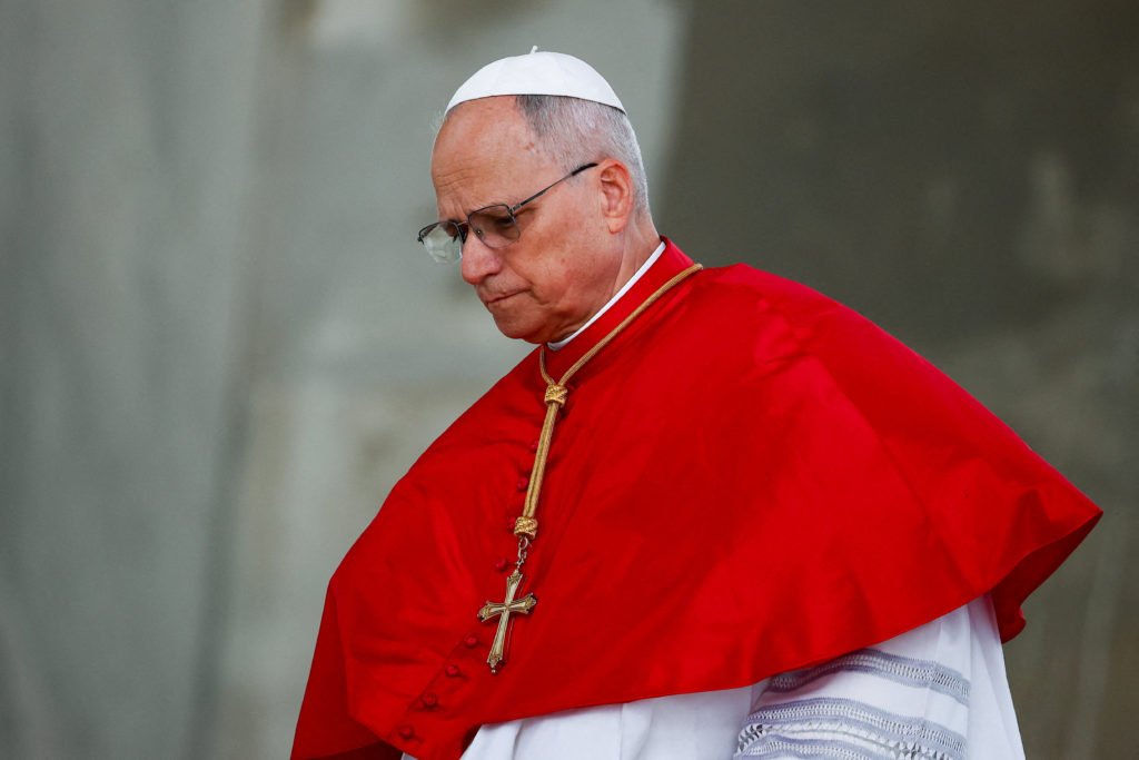 How is the first American pope reclaiming Christian values?