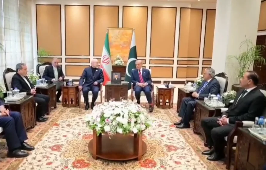 PM Shehbaz Sharif reaffirms Pakistan’s mediation role in meeting with Iranian delegation