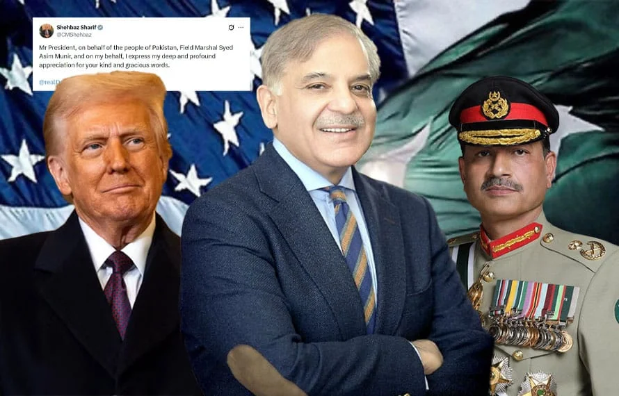 PM Shehbaz Sharif expresses gratitude to Trump for kind words