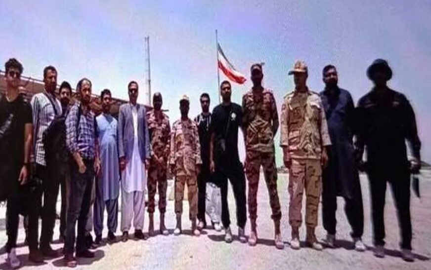 15 Iranian crew members of seized ship Toska returned to Iran via Pakistan