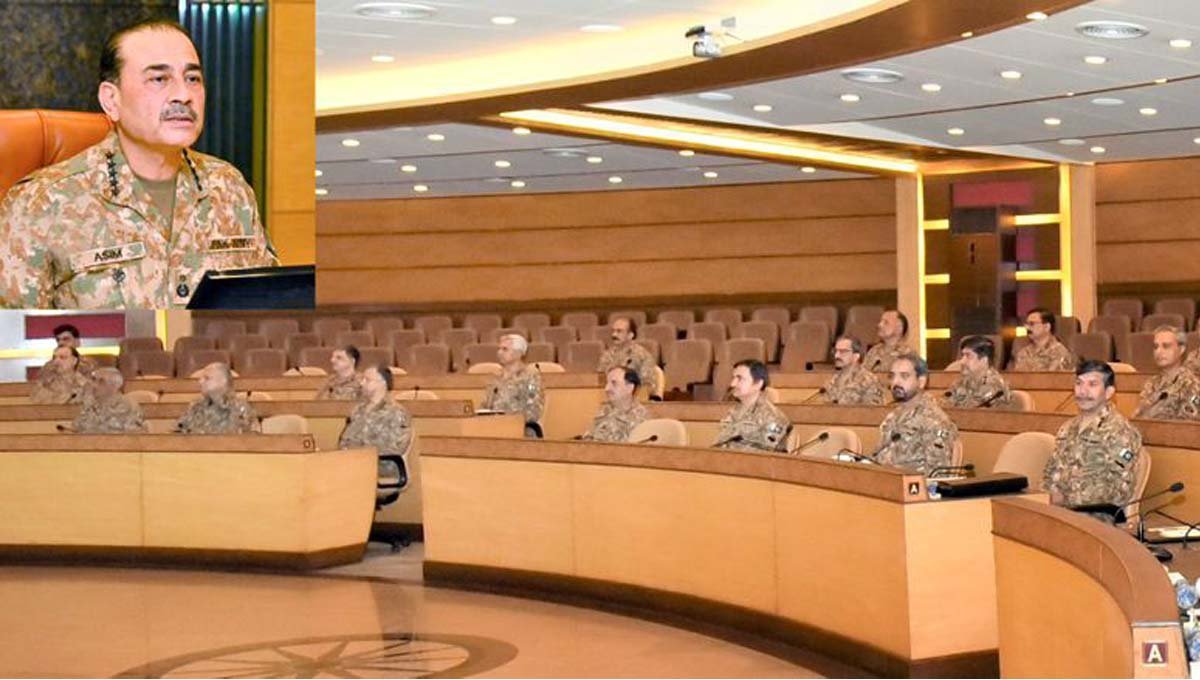 Field Marshal Asim Munir lauds combat readiness of Pakistan Army at Corps Commanders Conference