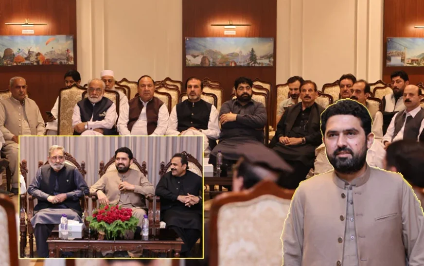 CM Sohail Afridi and former CM Ali Amin’s WhatsApp messages leaked