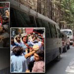 A group of tourists returning from Saidu Sharif and other cities was forced to turn back in Kalam after alleged obstruction by members of the local Jeep Association, officials and eyewitnesses reported.