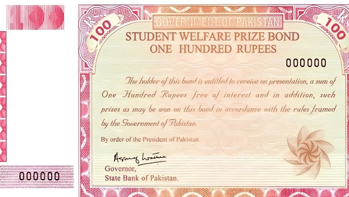 National Savings announces Rs100 prize bond draw date