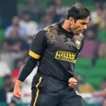 Hyderabad Kingsmen fast bowler Mohammad Ali has been fined 10 per cent of his match fee for a Level 1 breach of the HBL Pakistan Super League (PSL) Code of Conduct during Eliminator 2 against Islamabad United at the Gaddafi Stadium on Friday night.