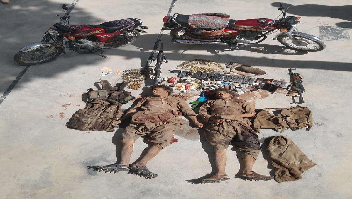 Security forces thwart terrorist attack on key highway in Balochistan, two militants killed