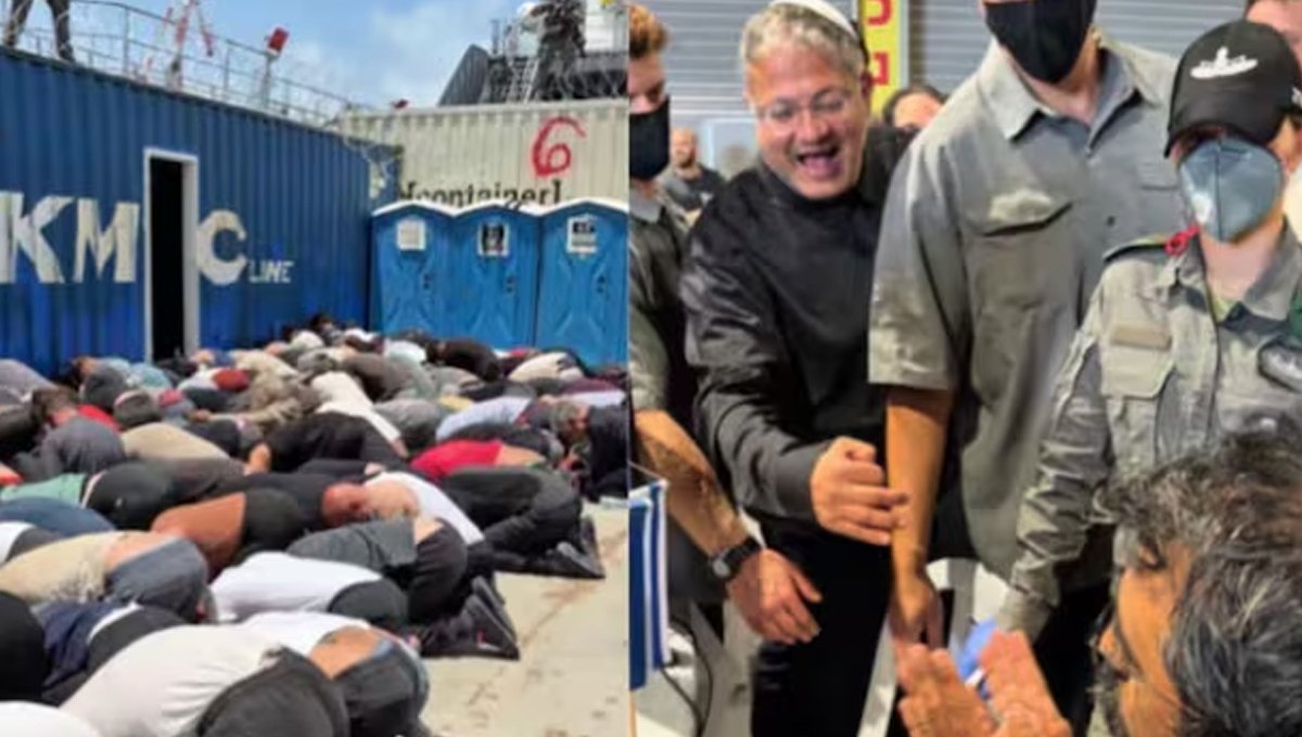 Shocking video: Israeli minister humiliates Gaza relief volunteers