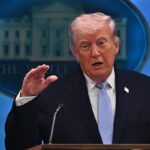 US President Donald Trump has accused Iran of engaging in decades-long deception and warned that the United States will no longer tolerate its actions.