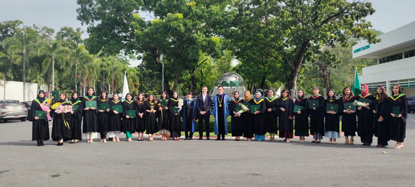 30 KP female students graduate from Thailand under ADB-funded project