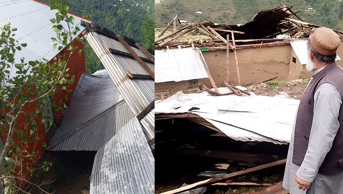 Casualties, damages reported as rain, windstorm batter KP