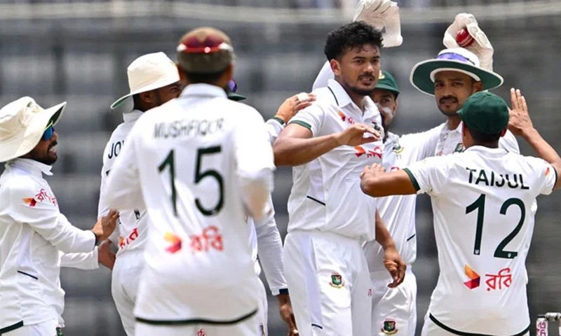 Bangladesh defeat Pakistan in first Test by 104 runs