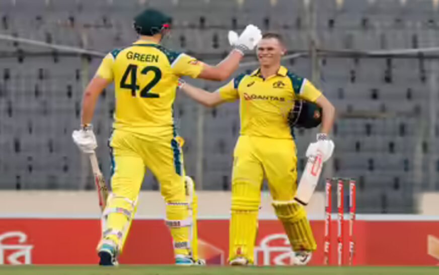 Australia managed to pull through a tough battle at the end to secure victory over Bangladesh by one wicket in the third and last One Day International, thereby saving themselves from being whitewashed on Sunday.