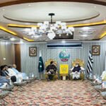 The Chief Minister of Khyber Pakhtunkhwa, Muhammad Sohail Afridi, met with the Jamiat Ulema-e-Islam-Fazl (JUI-F) chief Mualana Fazlur Rehman at the Mufti Mehmood Centre in Islamabad, where the two leaders discussed the upcoming federal budget and matters related to provincial rights.