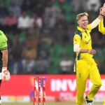 Australia defeated Pakistan by 41 runs in the second match of the three-match One Day International (ODI) series at Qaddafi Stadium, levelling the series 1-1.