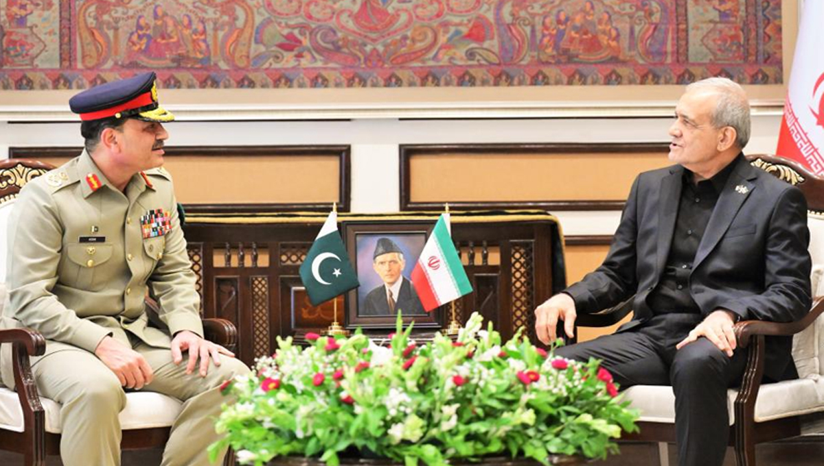 Field Marshal Asim Munir, Iranian President Hold Key Talks on Regional Security and Cooperation