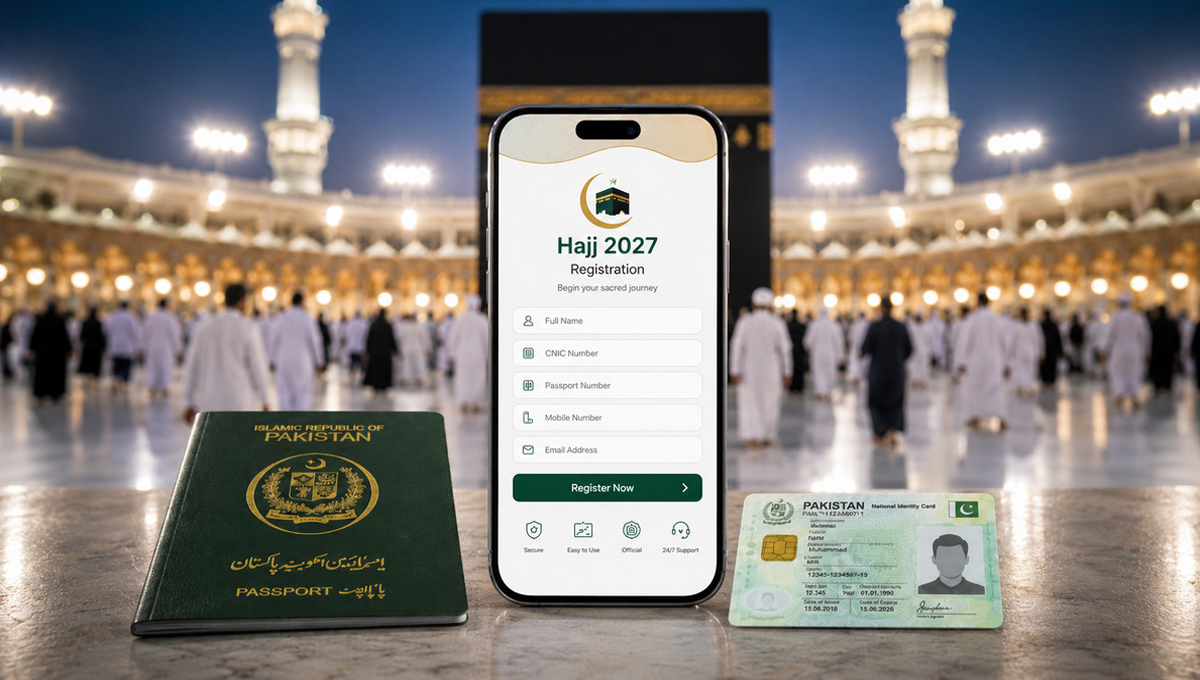 Hajj 2027 Online Registration Sees Massive Response Across Pakistan