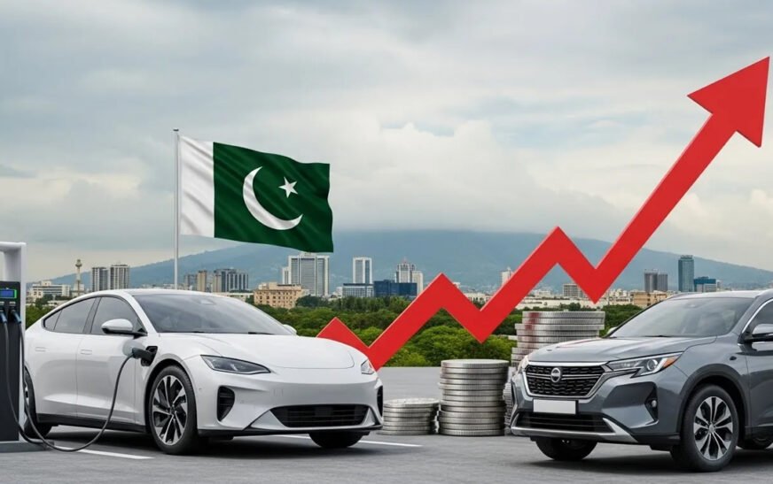 The government has announced a series of measures targeting the automobile sector in the upcoming fiscal year, including the imposition of Federal Excise Duty (FED) on luxury imported electric vehicles, while continuing incentives for environmentally friendly transport.
