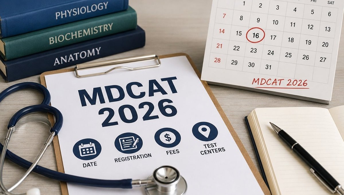 Online Registration Begins for MDCAT 2026 Across Pakistan