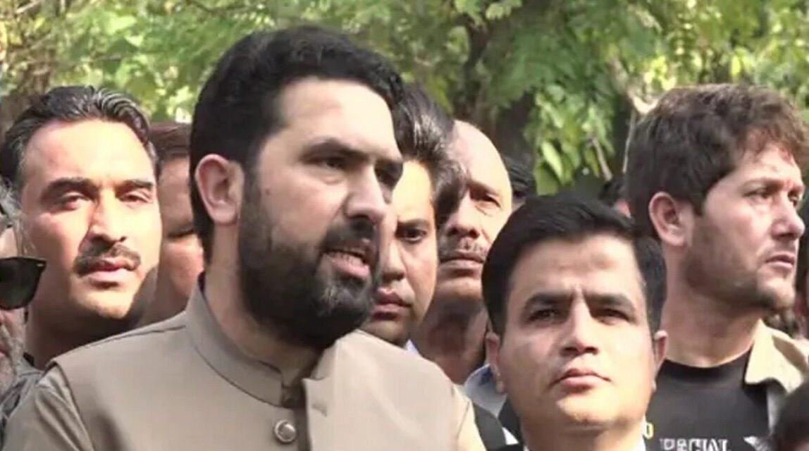 KP CM Sohail Khan Afridi departs for Adiala Jail