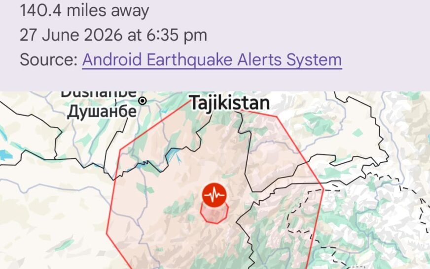 5.9-Magnitude Earthquake Jolts Islamabad, KP, Punjab