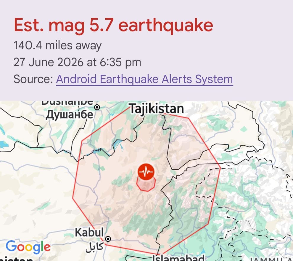 Strong earthquake jolts Islamabad, KP, Punjab