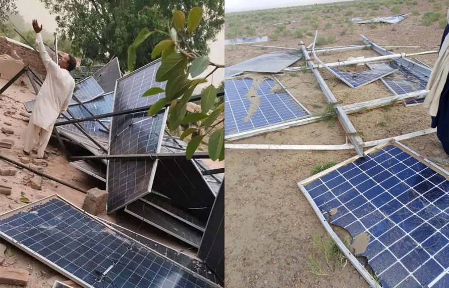 31 hurt as strong winds batter several KP districts