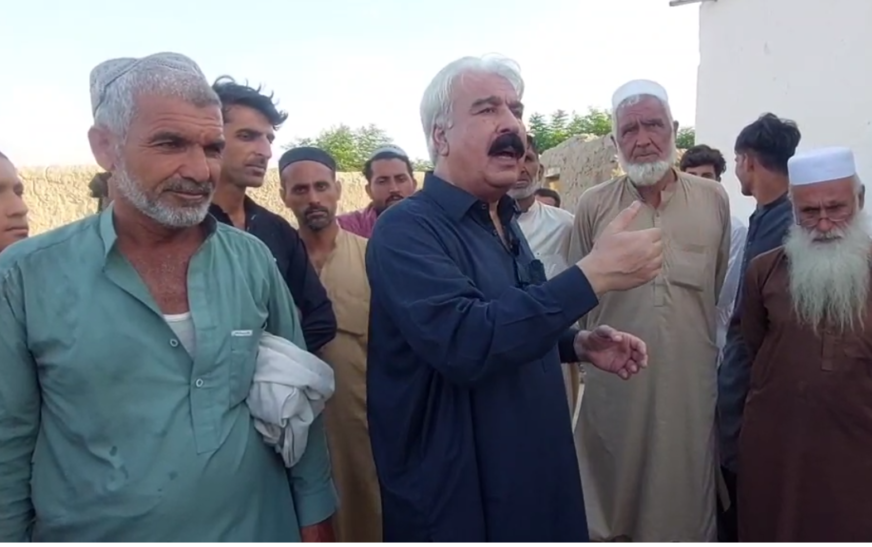 leader of the Peace Jirga Nowshera, arranged farewell lunch for Afghan nationals