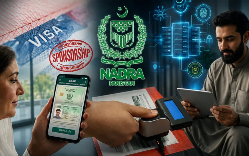 NADRA, Visa